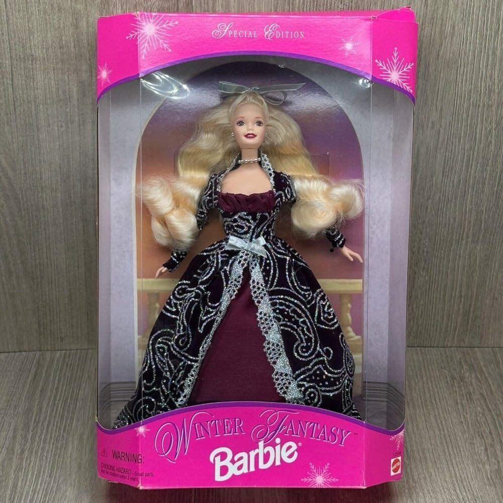 1996 Barbie Winter Fantasy Fashion Doll Special Edition - Mattel
